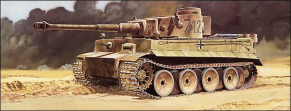 Tiger I, sPzAbt.501, North Africa, 1943